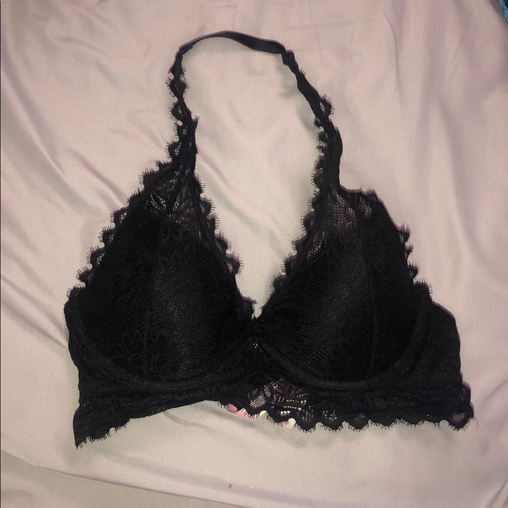 PINK lace bralette